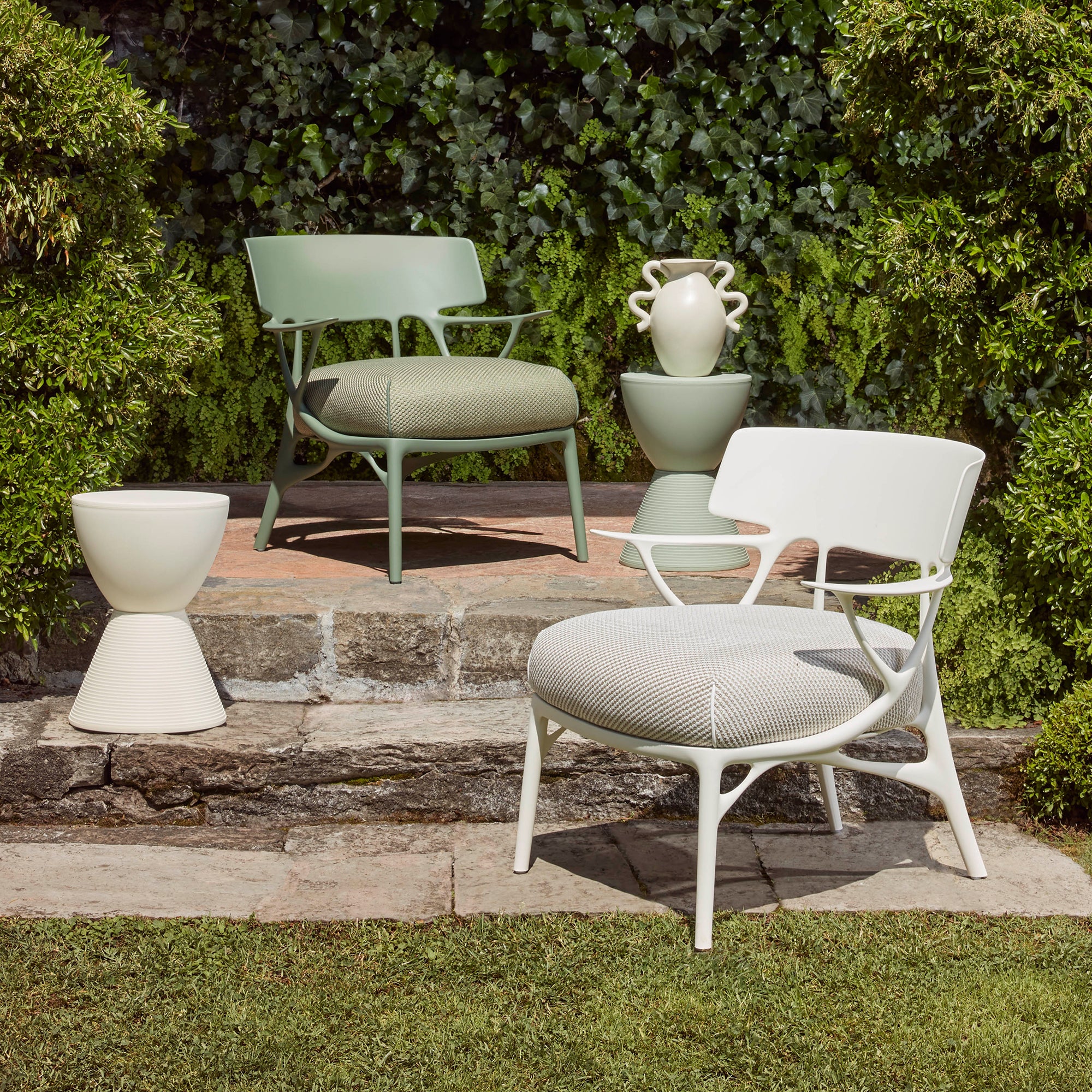 Kartell - A.I. Outdoor Lounge Chair | beige
