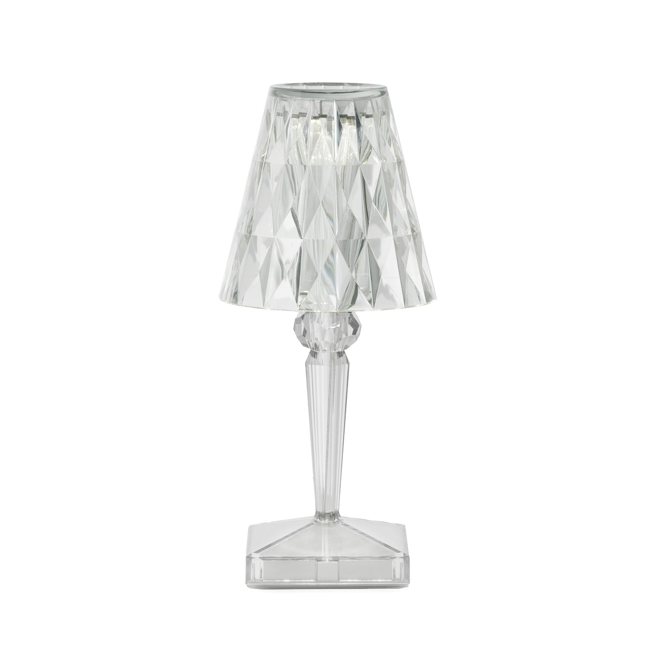 Kartell - Battery Tischleuchte | glasklar