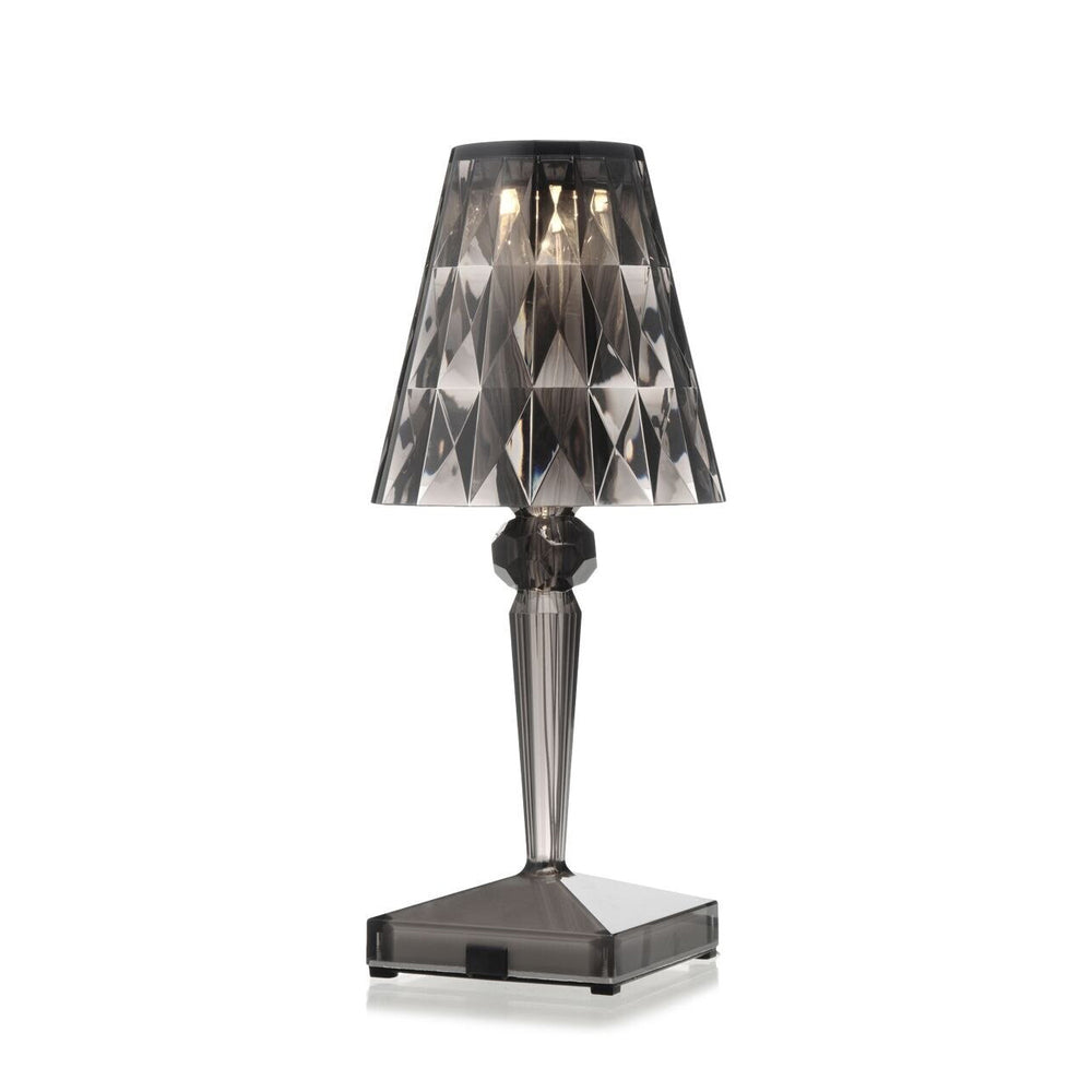 Kartell - Battery Tischleuchte | rauch