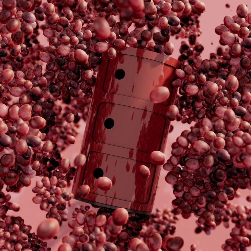 Kartell - Componibili 4967 | burgundy