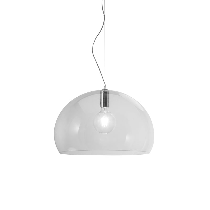 Kartell - Small FL/Y Pendelleuchte | glasklar