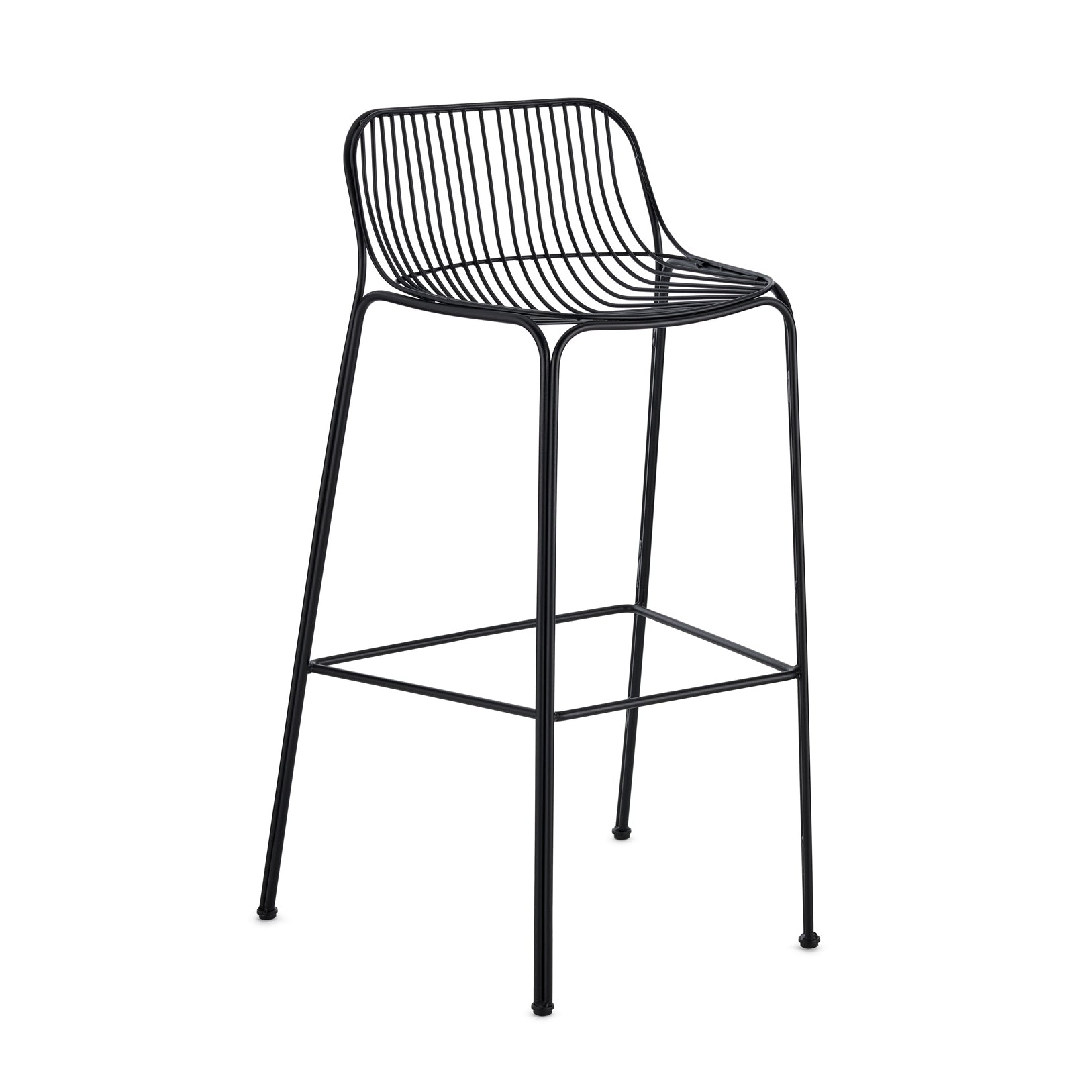 Kartell - Hiray Gartenbarstuhl | schwarz