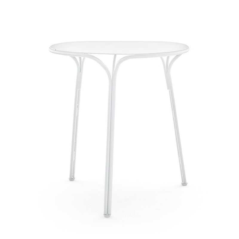 Kartell - Hiray Gartentisch | Ø 60 cm / weiß