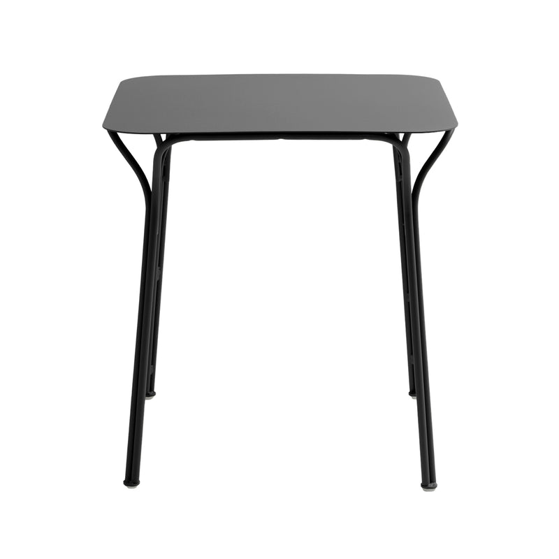 Kartell - Hiray Gartentisch | 70 x 70 cm / schwarz