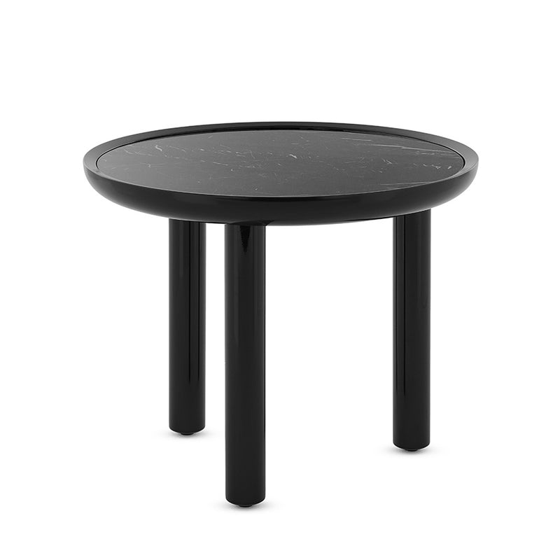 Kartell - K-Top Beistelltisch | schwarzer Marquina Marmor