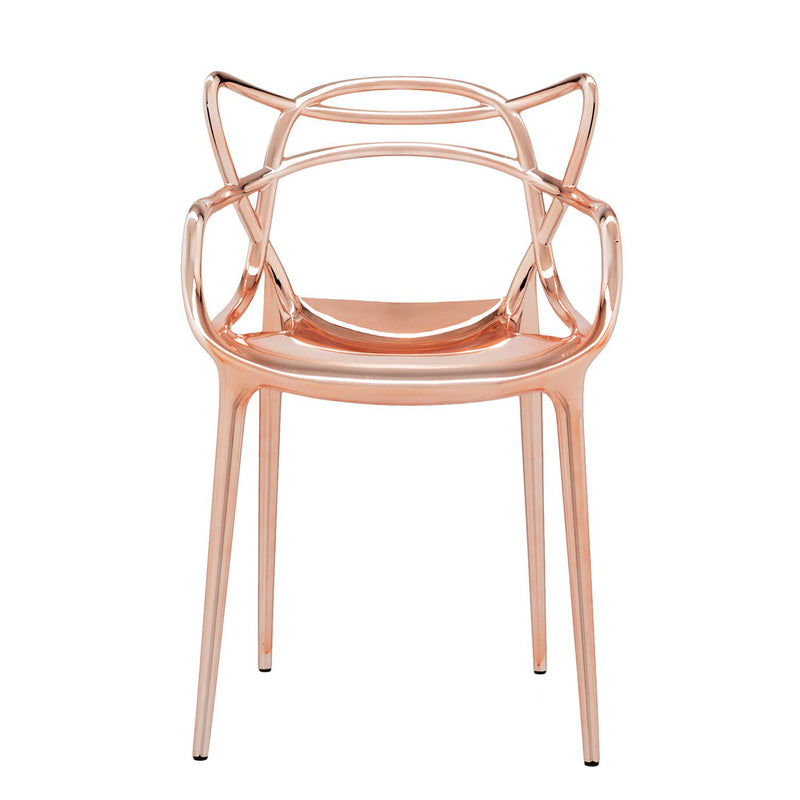 Kartell - Masters Stuhl | metallic kupfer