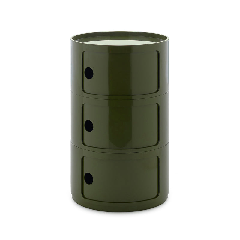 Kartell - New Big Componibili Container | H 69,5 cm / grün