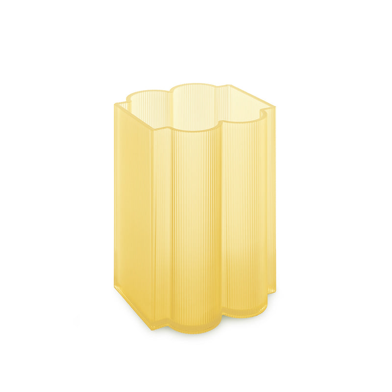 Kartell - Okra Vase | H 24 cm / gelb