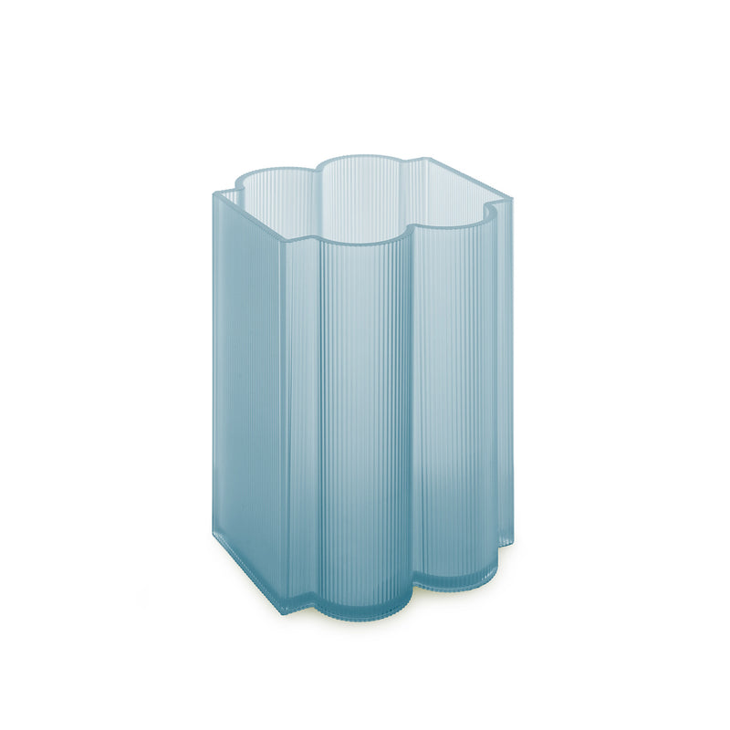 Kartell - Okra Vase | H 24 cm / hellblau