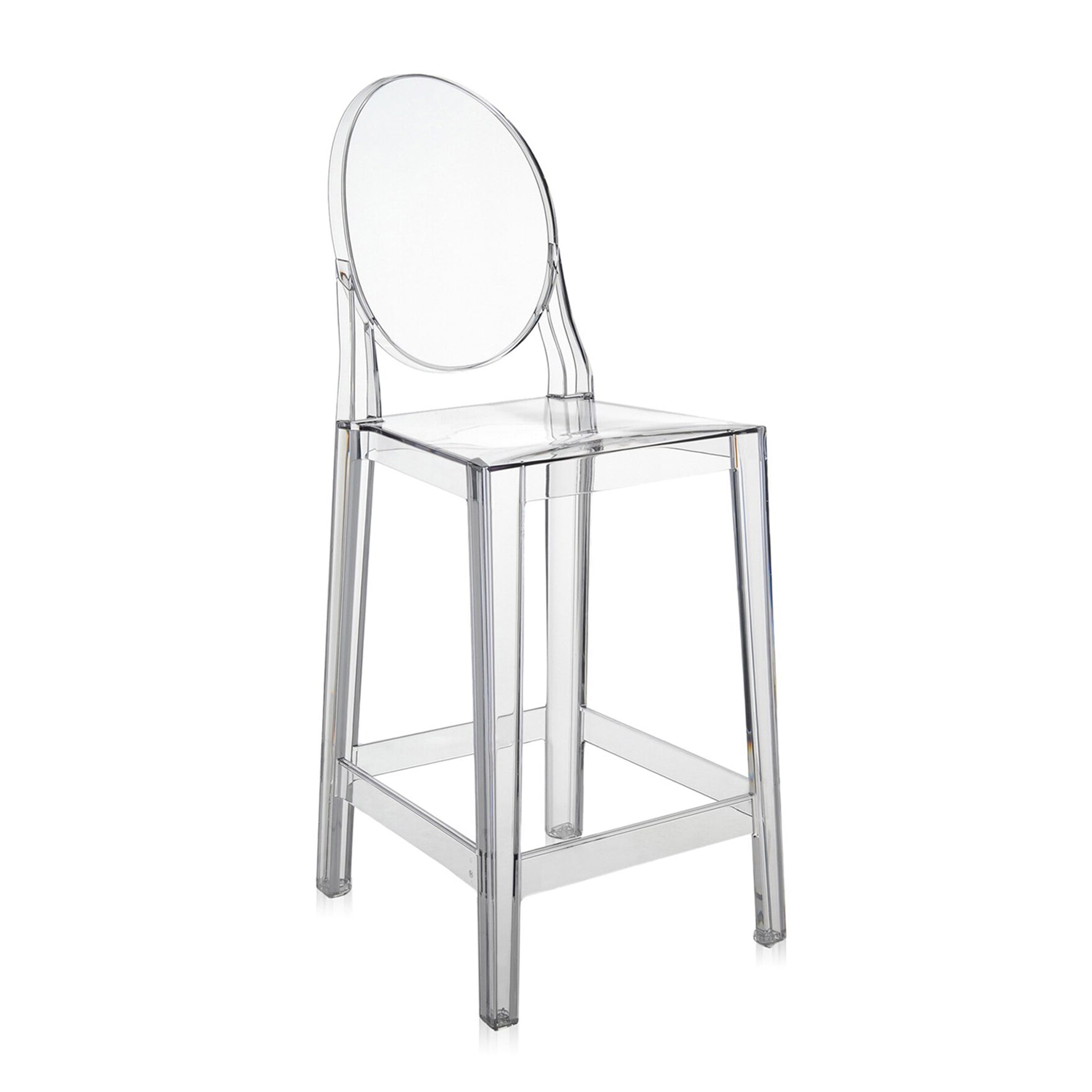Kartell - One More Barhocker | 75 cm / transparent