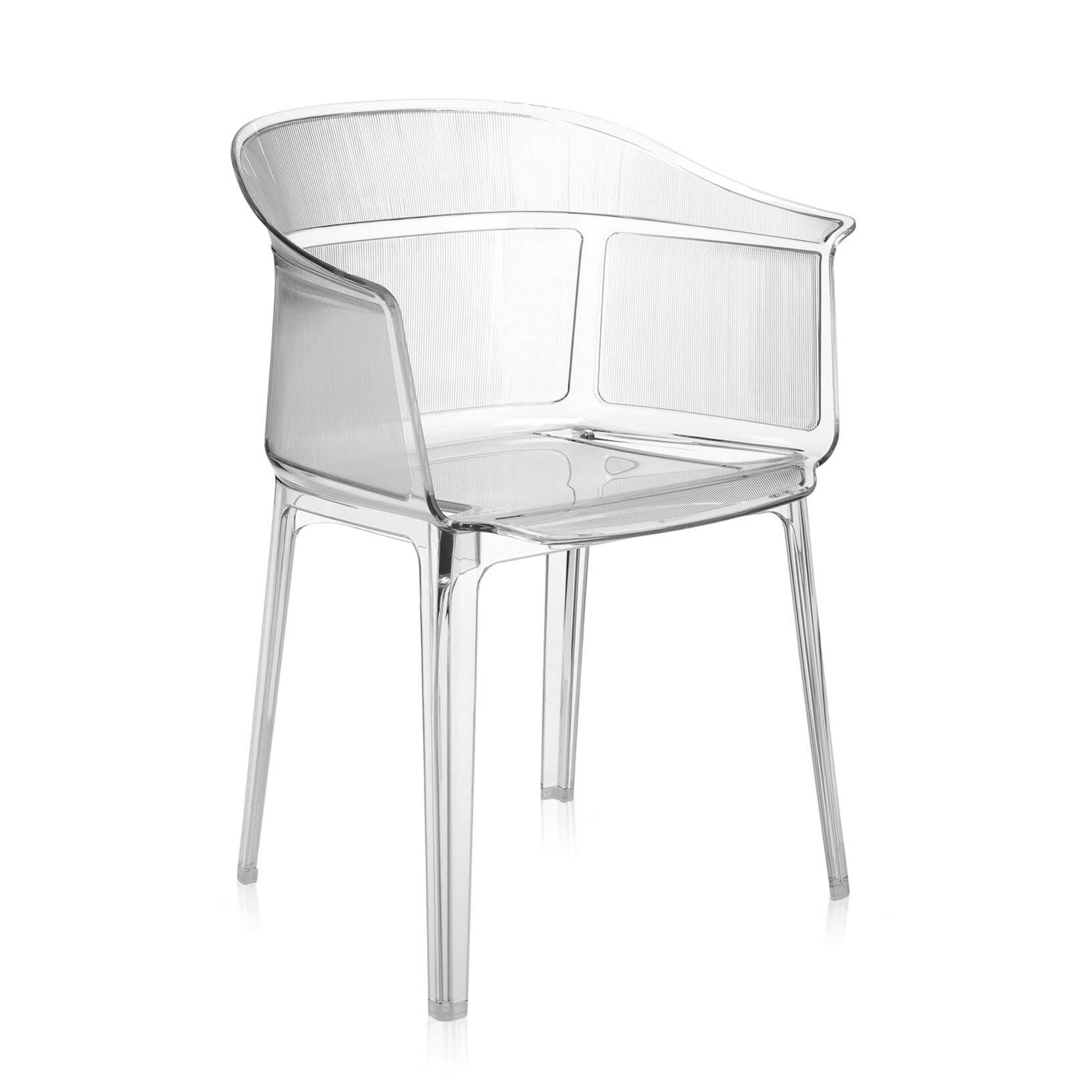 Kartell - Papyrus Armlehnstuhl | transparent