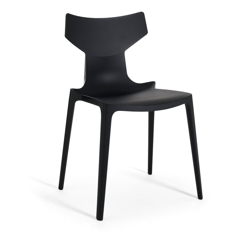 Kartell - Re-Chair Stuhl | schwarz matt
