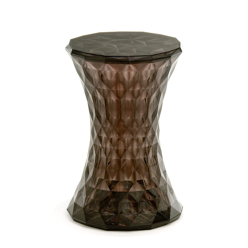 Kartell - Stone Beistelltisch und Hocker | grau