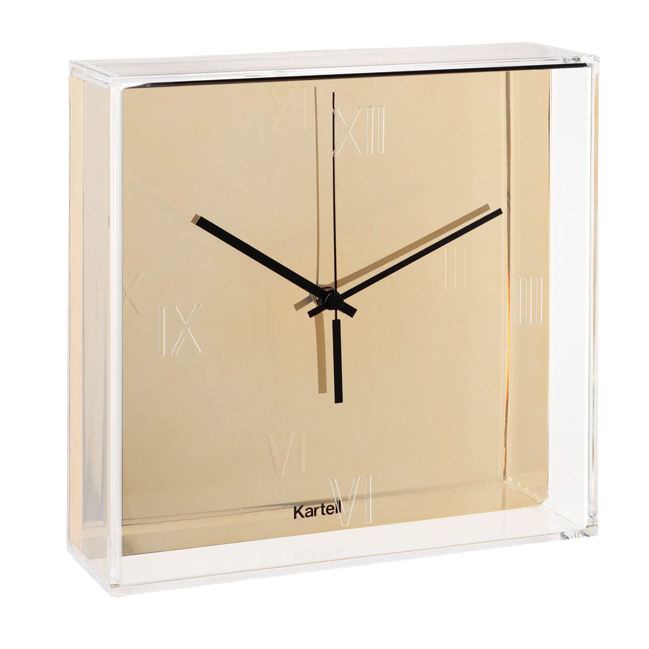 Kartell - Tic &amp; Tac Wanduhr | gold