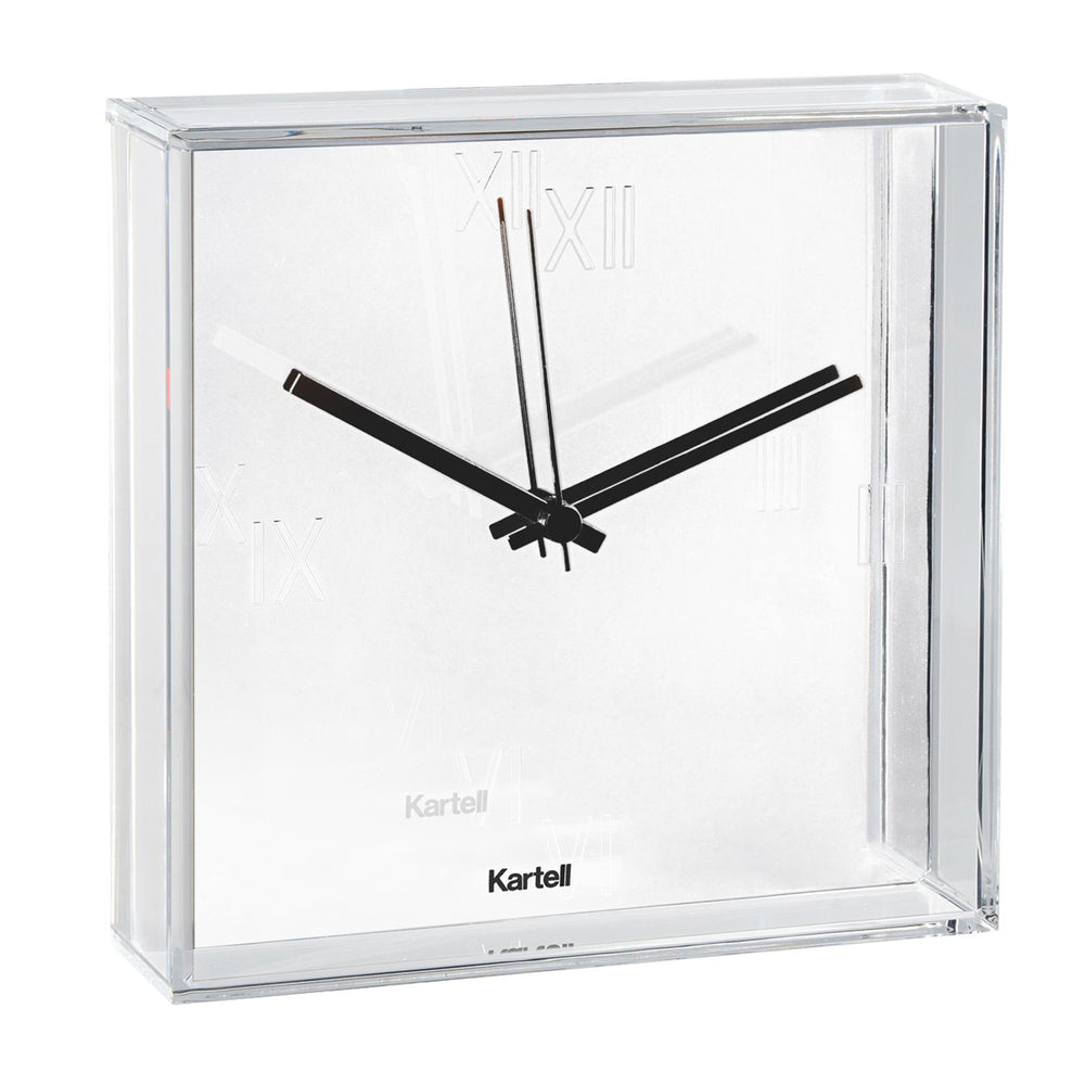 Kartell - Tic &amp; Tac Wanduhr | weiß