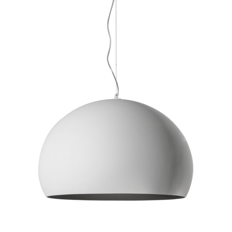 Kartell - FL/Y Pendelleuchte | matt opal/weiß