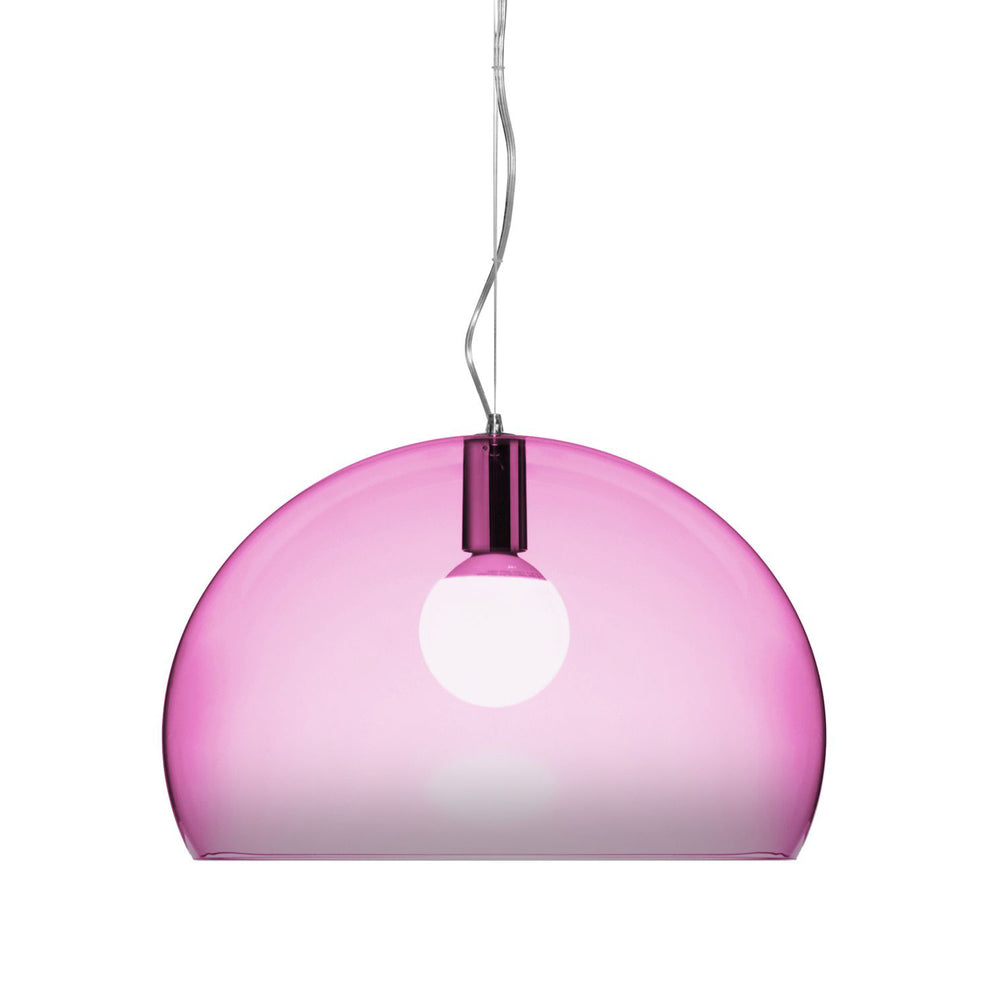 Kartell - FL/Y Pendelleuchte | kardinalsrot