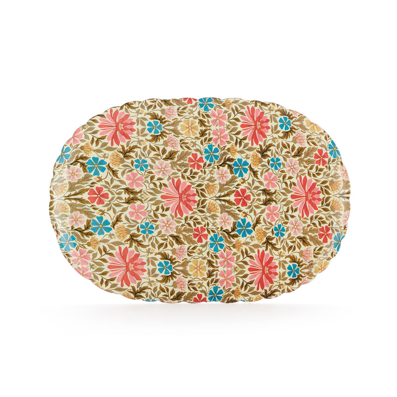Kartell - x Liberty Jellies Family Tablett | Lichen/Pink