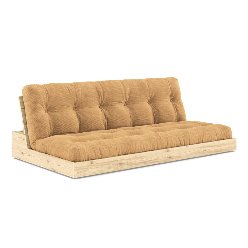 Karup Design - Base Schlafsofa | 515 Fudge Brown / 101 clear lacquered