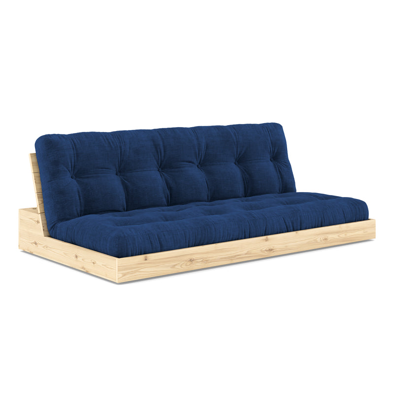 Karup Design - Base Schlafsofa | 517 Royal Blue / 101 clear lacquered