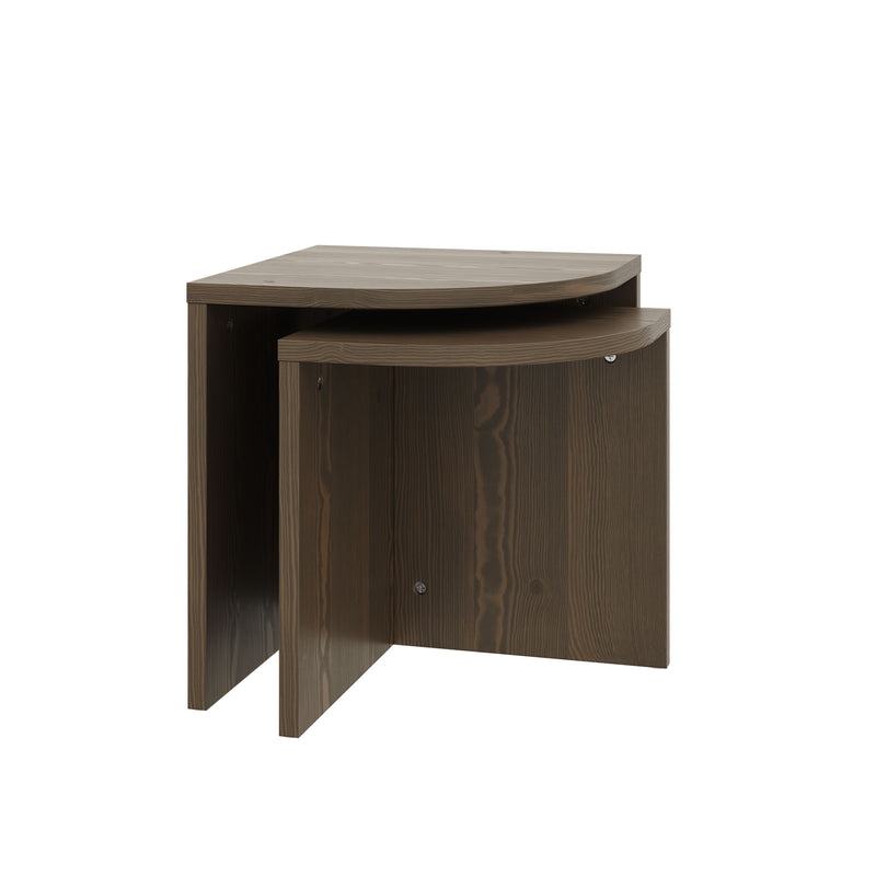 Karup Design - Combine Beistelltisch-Set | 106 Carob brown lacquered