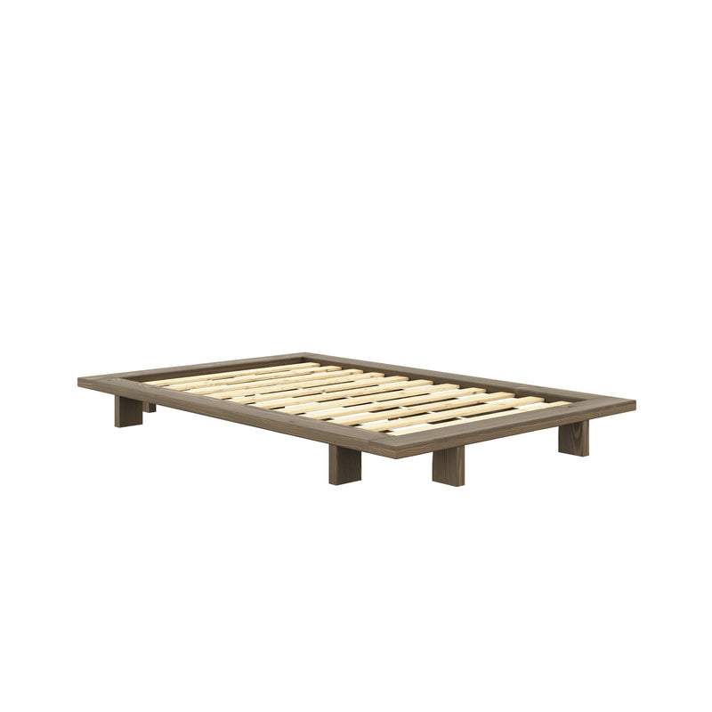 Karup Design - Futonbett Japan | 120 x 200 cm / 106 Carob brown lacquered