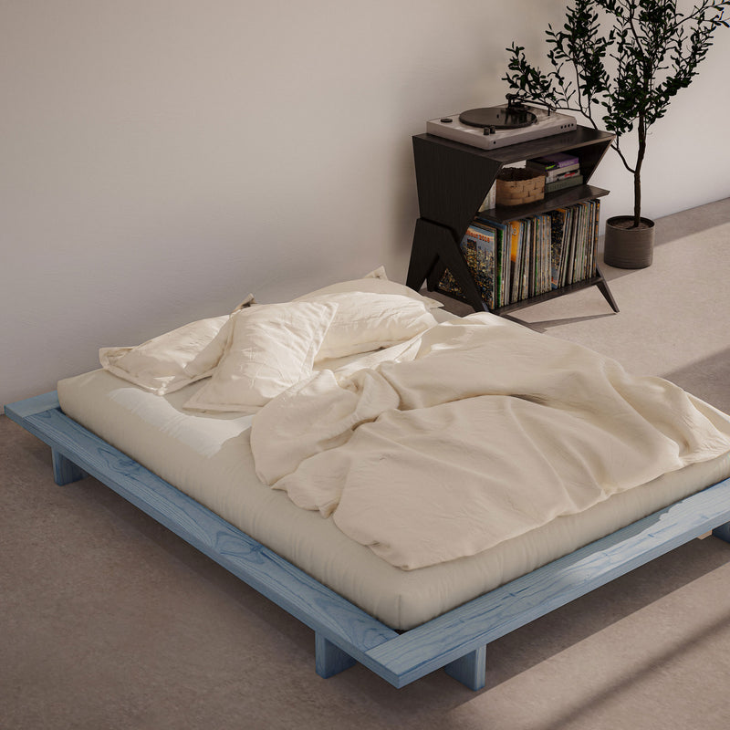 Karup Design - Futonbett Japan | 180 x 200 cm / 406 Blue dream lacquered