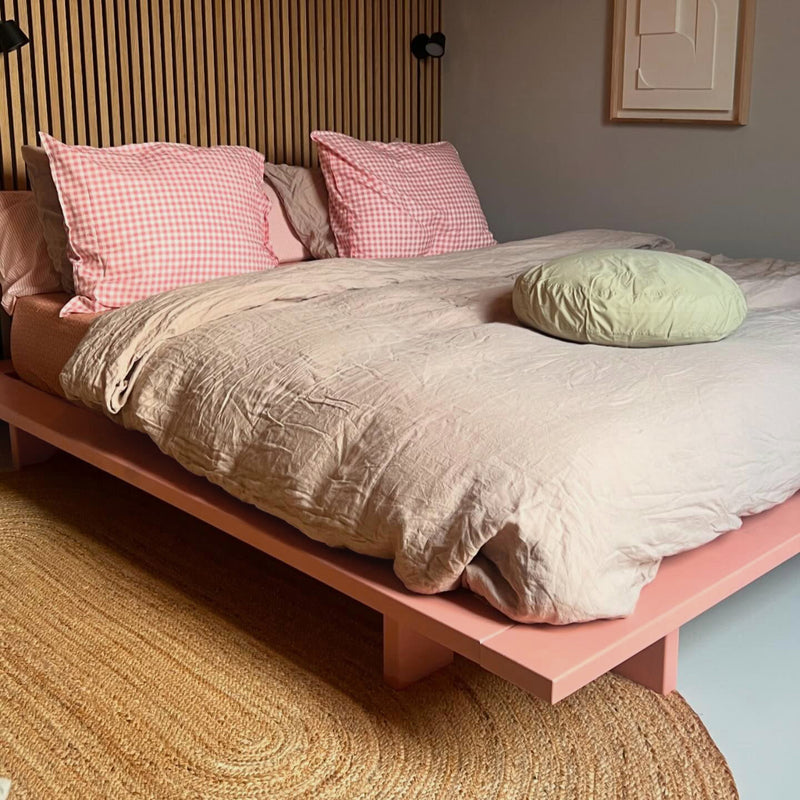 Karup Design - Futonbett Japan | 140 x 200 cm / 405 Pink sky lacquered, 180 x 200 cm / 405 Pink sky lacquered