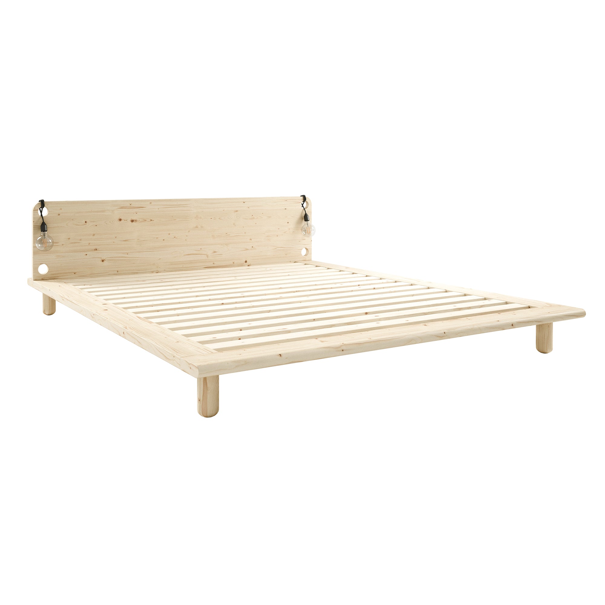 Karup Design - Peek Bett | 140 x 200 cm / Kiefer natur, 160 x 200 cm / Kiefer natur, 180 x 200 cm / Kiefer natur