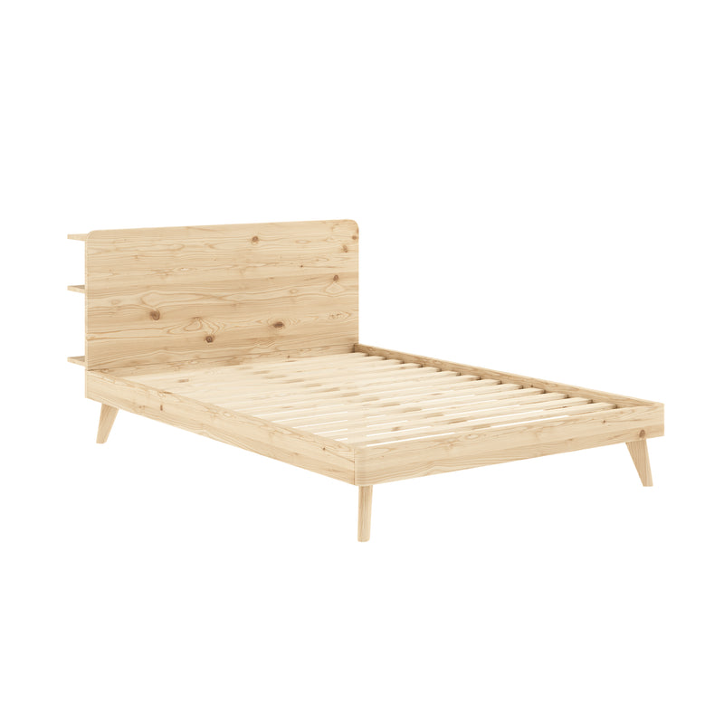 Karup Design - Retreat Bett | 140 x 200 cm / Kiefer natur
