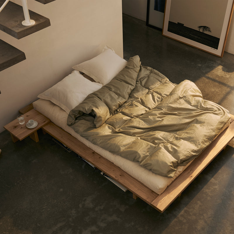Karup Design - Futonbett Japan | 140 x 200 cm / Eiche geölt, 160 x 200 cm / Eiche geölt