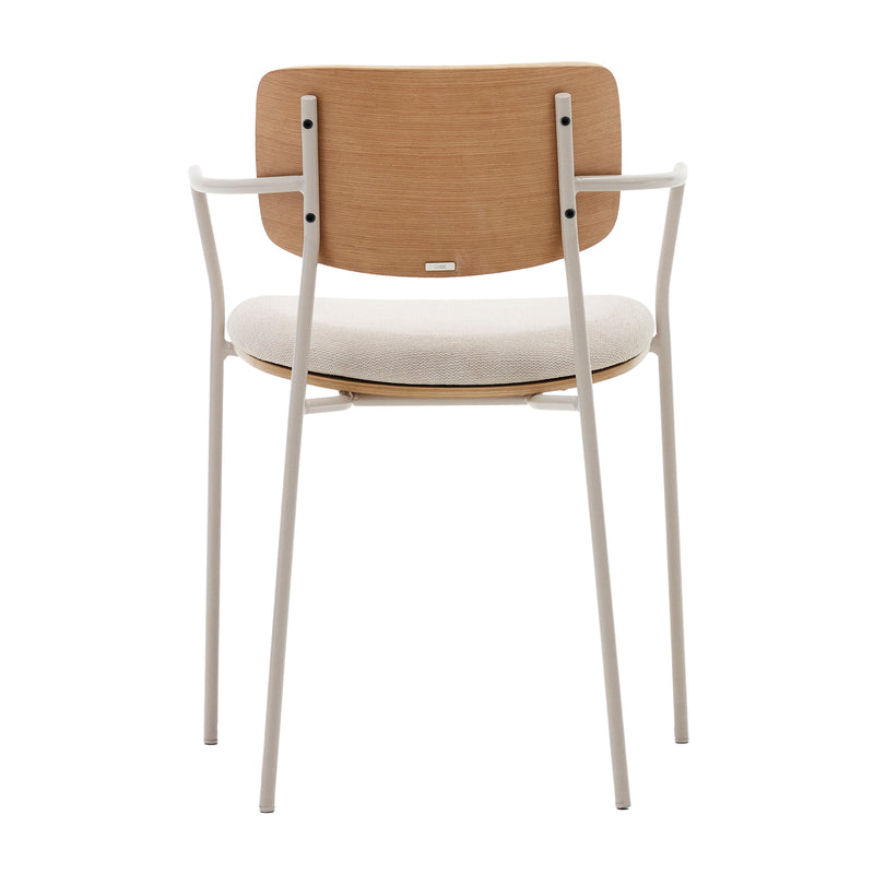 Kave Home - Maureen Stuhl | Eiche / beige