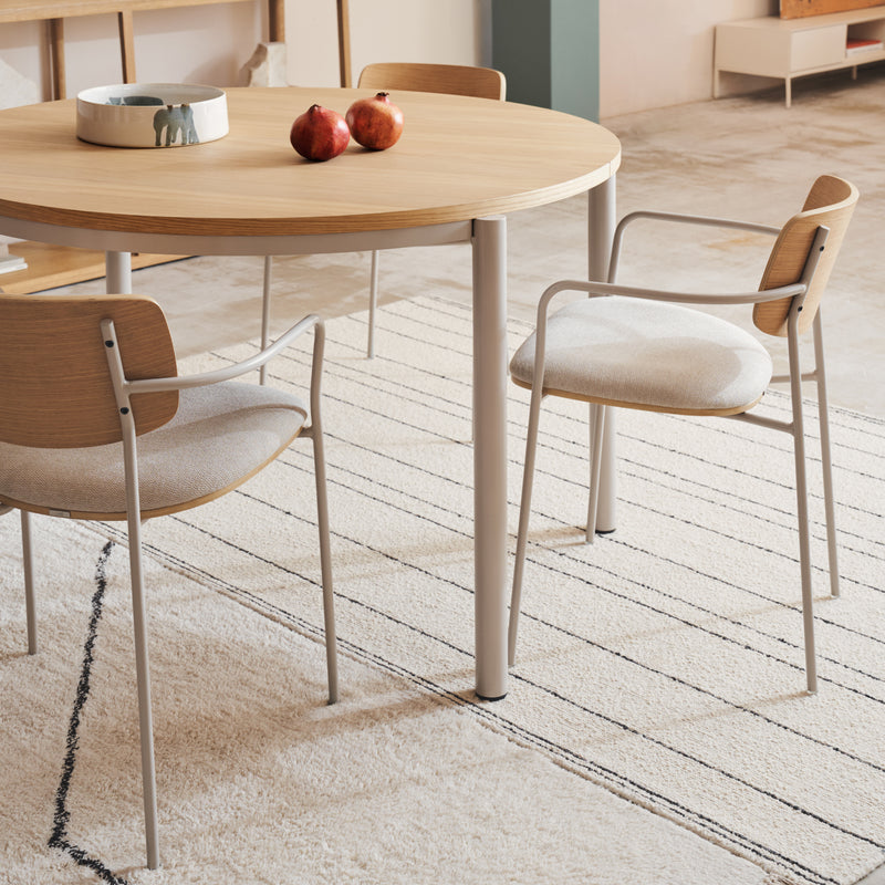 Kave Home - Maureen Stuhl | Eiche / beige