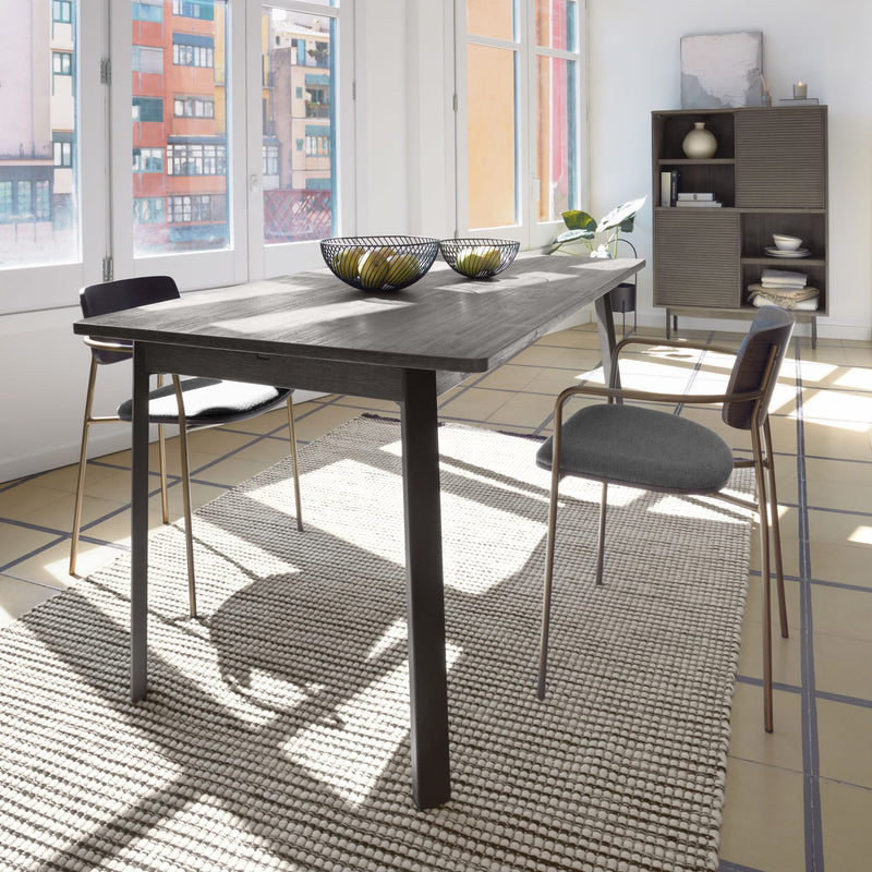 Kave Home - Maureen Stuhl | Esche / messing