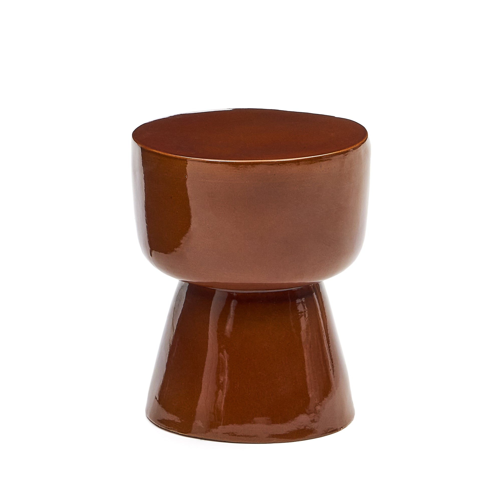 Kave Home - Mesquida Beistelltisch | terrakotta