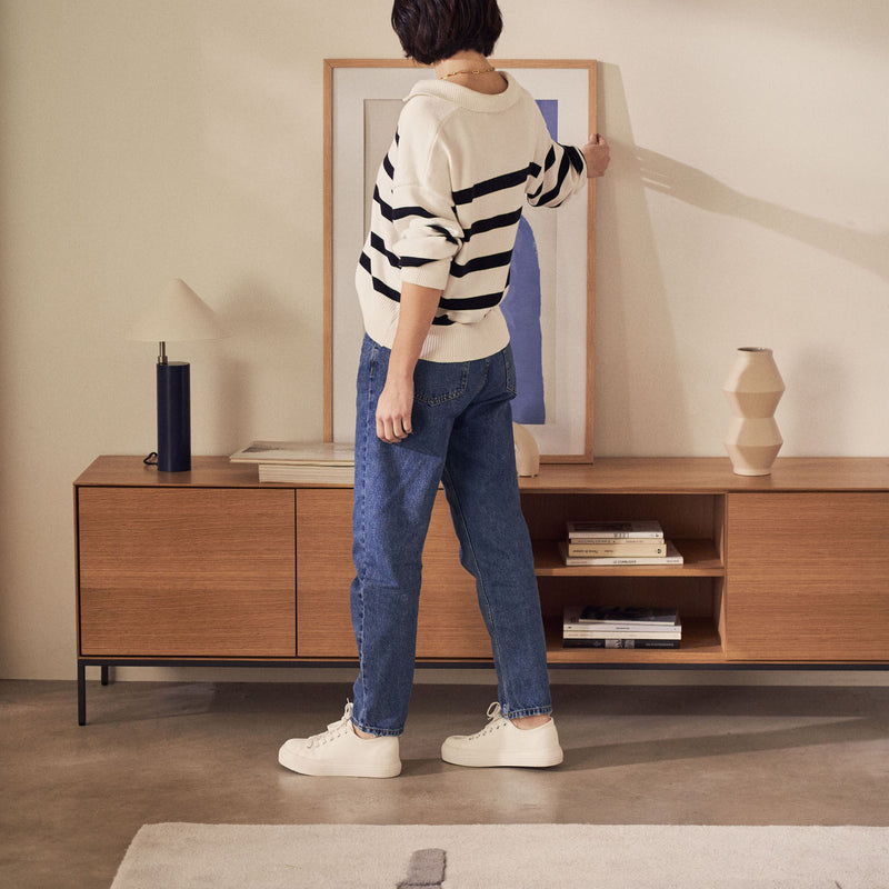 Kave Home - Vedrana TV-Möbel | Eiche / 195 x 55 cm