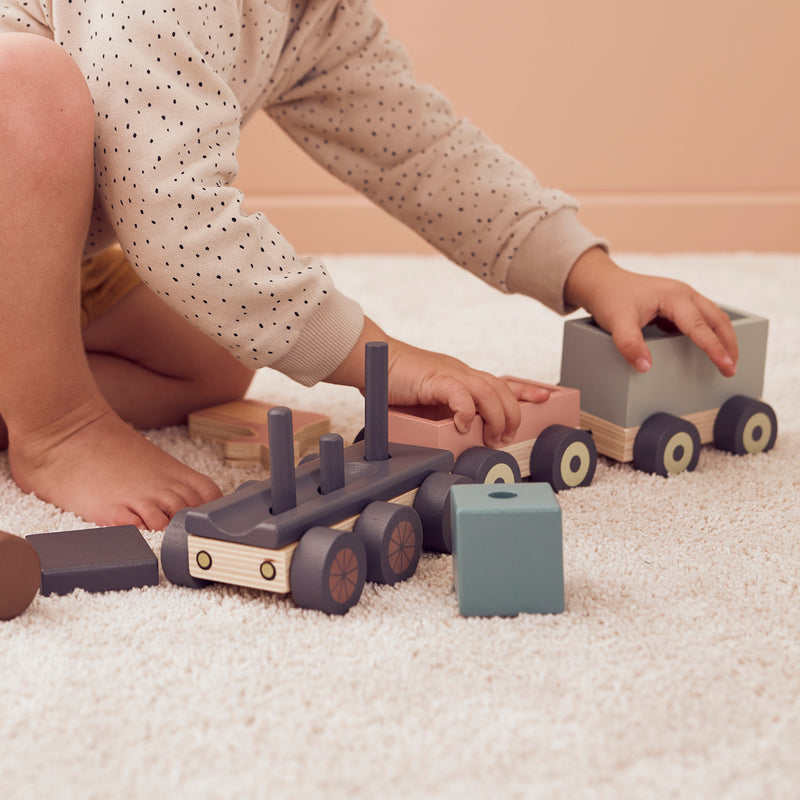 Kids Concept - Edvin Zug mit Waldtieren