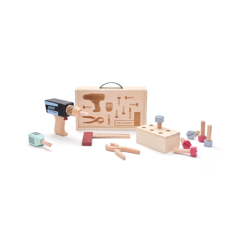 Kids Concept - Kid's Hub Werkzeugkoffer mit Zubehör | 