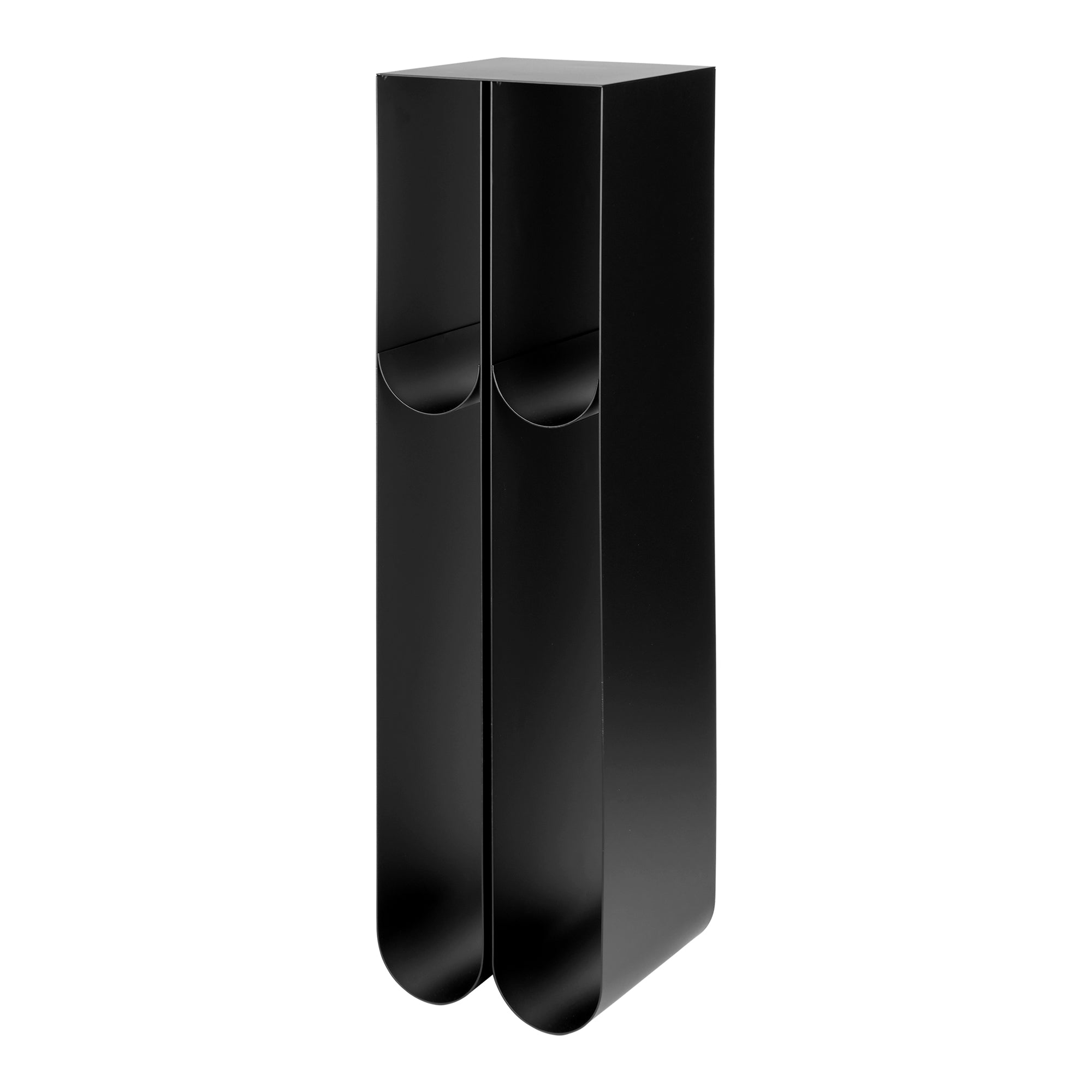 Kristina Dam Studio - Curved Pedestal | schwarz