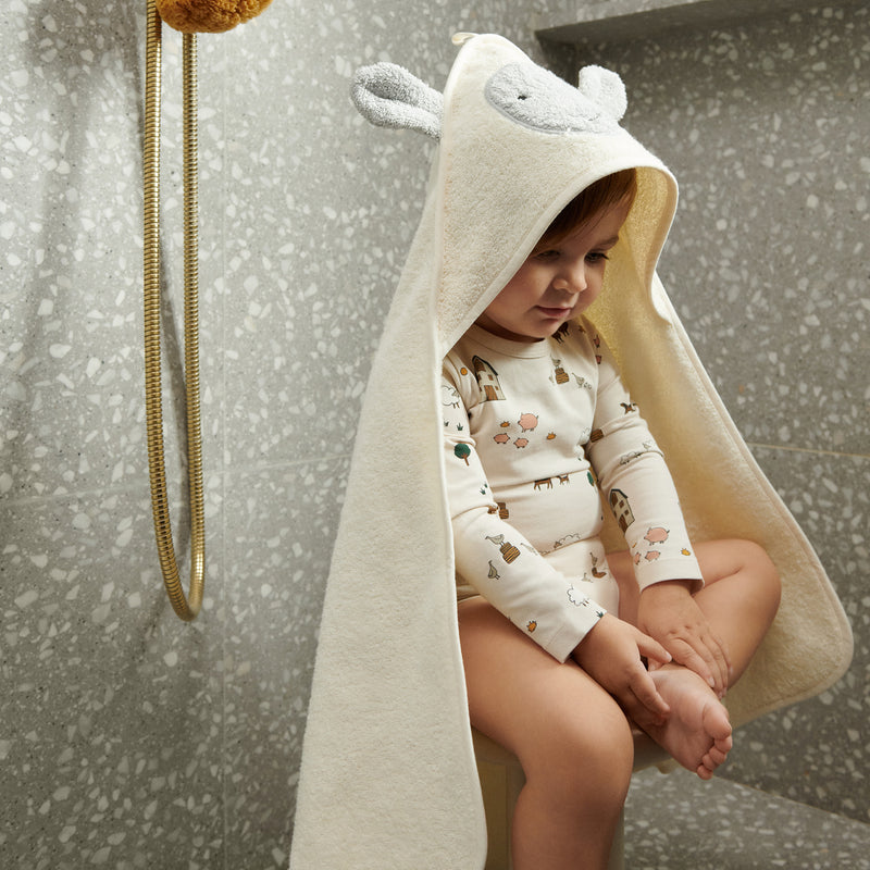 LIEWOOD - Albert Babyhandtuch mit Kapuze