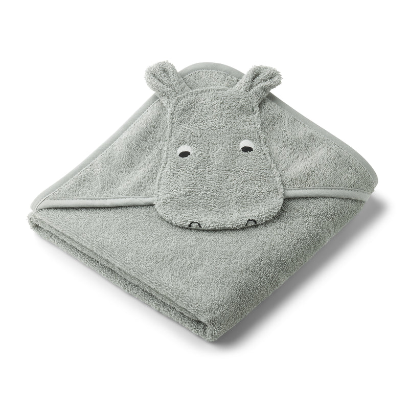 LIEWOOD - Albert Babyhandtuch mit Kapuze | Hippo