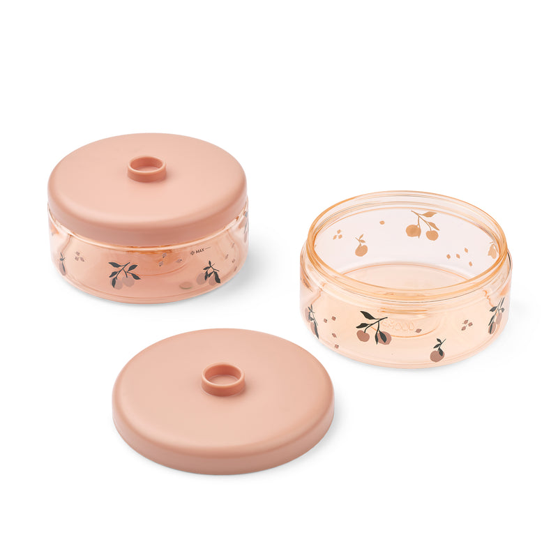 LIEWOOD - Dominique Snack Box | Peach / 2er-Set