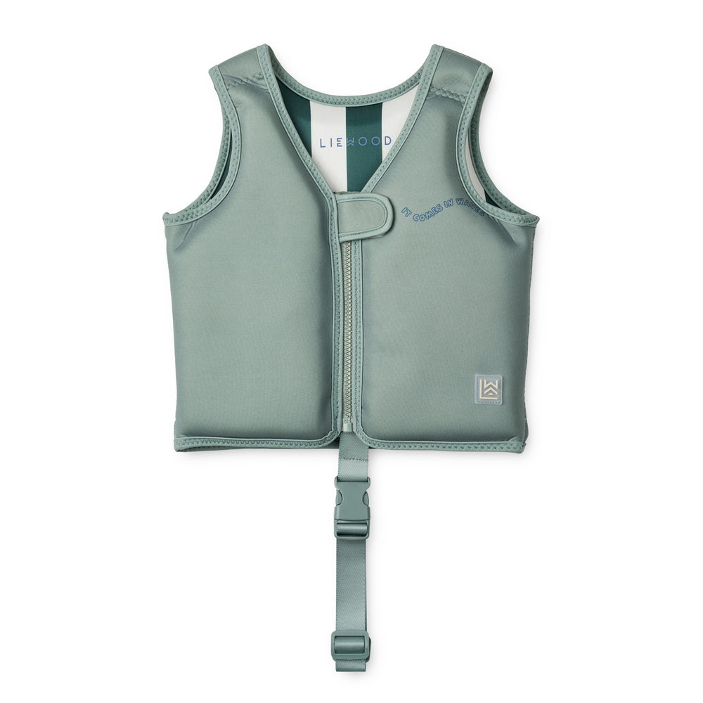 LIEWOOD - Dove Schwimmweste | 11 - 15 kg / it comes in waves/peppermint