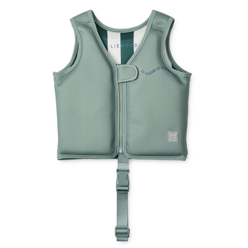 LIEWOOD - Dove Schwimmweste | 19 - 30 kg / it comes in waves/peppermint