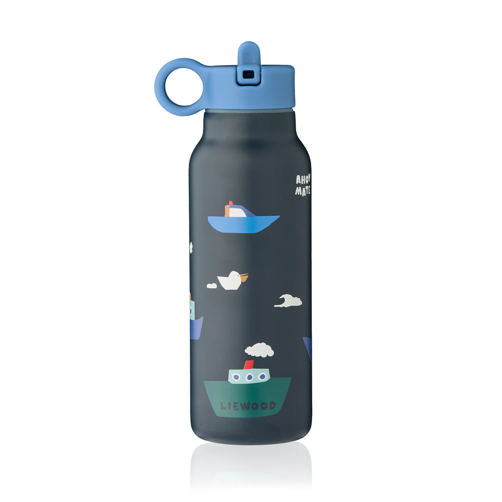 LIEWOOD - Falk Wasserflasche | 350 ml / Sailing/classic navy