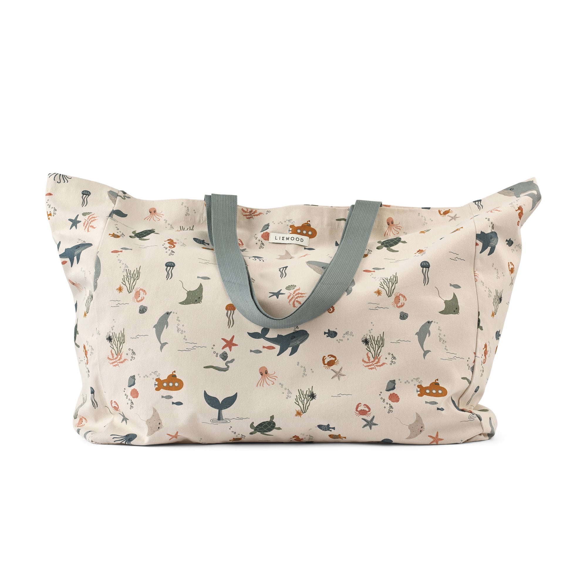 LIEWOOD - Maxi Tragetasche | sea creature/sandy
