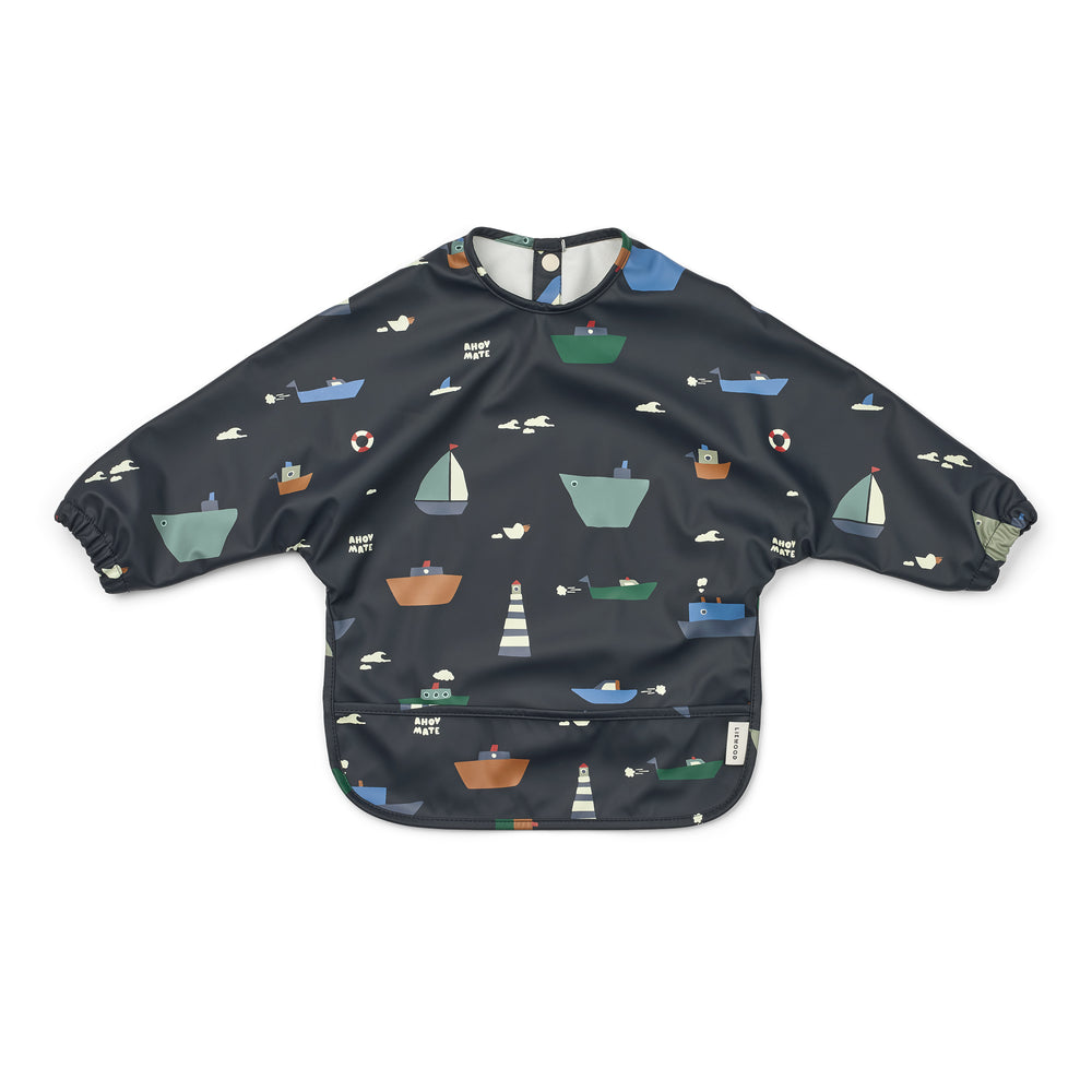 LIEWOOD - Merle Cape Lätzchen | Sailing/classic navy