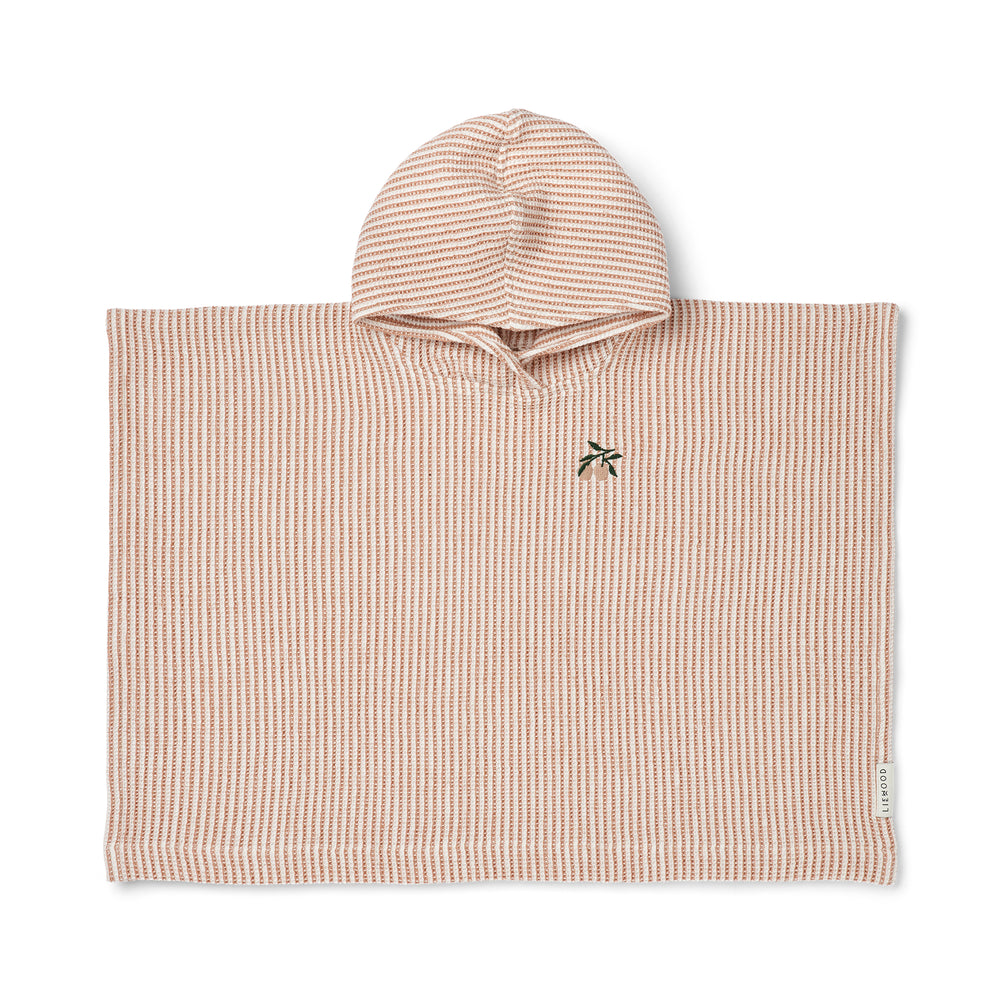 LIEWOOD - Paco Badeponcho | 1-2 Jahre / tuscany rose, 3-4 Jahre / tuscany rose, 5-6 Jahre / tuscany rose