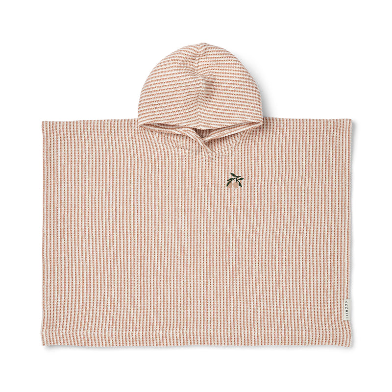LIEWOOD - Paco Badeponcho | 1-2 Jahre / tuscany rose, 3-4 Jahre / tuscany rose, 5-6 Jahre / tuscany rose
