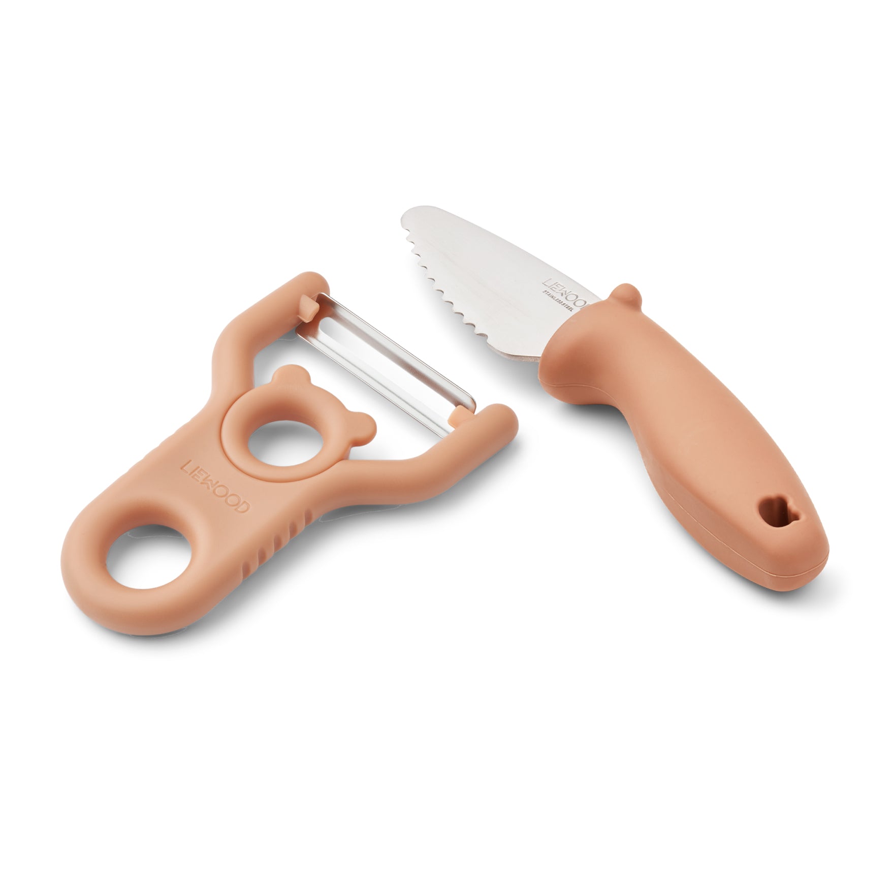 LIEWOOD - Pertense Sparschäler und Messer | tuscany rose